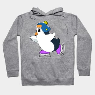 Penguin Ice skating Ice skates Hoodie